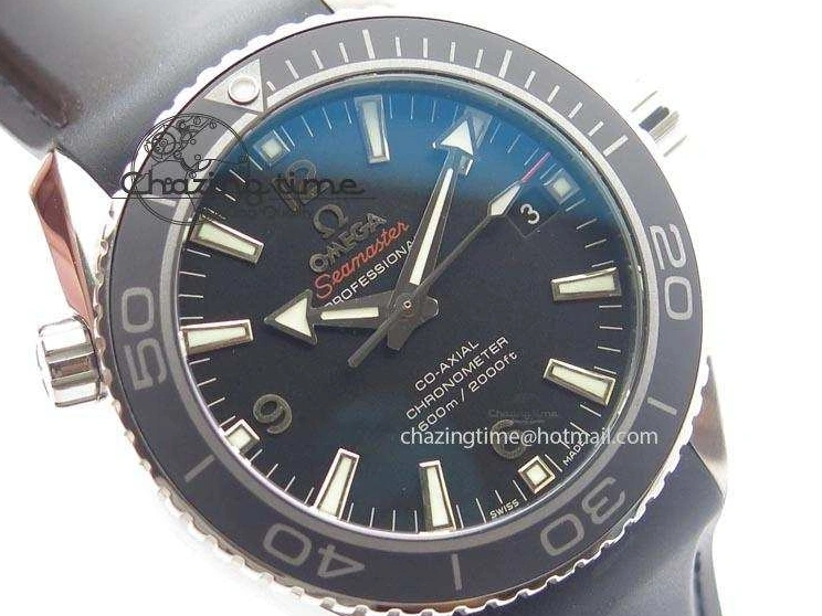 0412 Colorful Planet Ocean SS Bp Maker 45mm Black Bezel On Black Rubber Strap A 8219